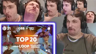 Top 20-6 LOOPSTATION (Solo) Wildcard Compilation | GBB21 (REACTION)