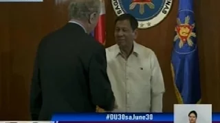 GMA: Pangulong Duterte, ipinakikilala na sa diplomatic corps