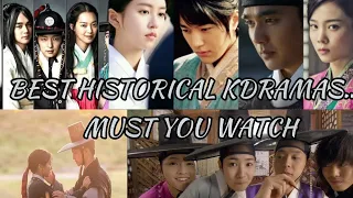 15 Best Historical K-Dramas Must You Watch..... || For historical drama lovers..