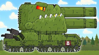 Indestructible Tank Monster - Cartoons about tanks