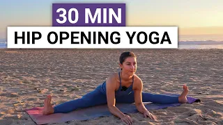 30 Min Hip Opening Yoga | Relaxing Yoga Flow to Stretch & Release Tension