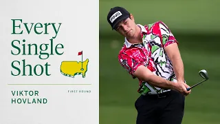 Viktor Hovland's First Round | Every Single Shot | The Masters