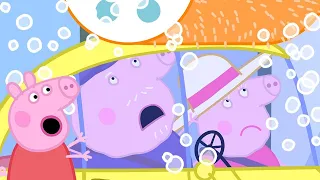 Peppa Pig Gets Stuck in the Car Wash! 🐷🚘 Peppa Pig Official Channel Family Kids Cartoons