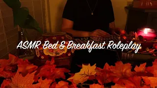 ASMR Bed & Breakfast Check-In Roleplay 🍁Cozy 🍁Soft Spoken ✨Keyboard Typing