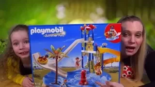 Playmobil Summer Fun -  Water Park With Slides 6669 Unboxing
