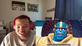 THANOS VS DARKSIDE DEATH BATTLE REACTION