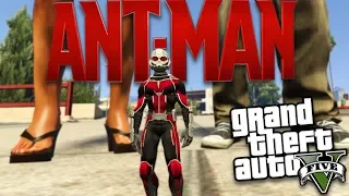 GTA 5 Mods - MARVEL'S ANT-MAN MOD (GTA 5 Mods Gameplay)