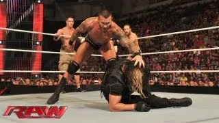 John Cena, Daniel Bryan & Randy Orton vs. The Shield: Raw, August 5, 2013