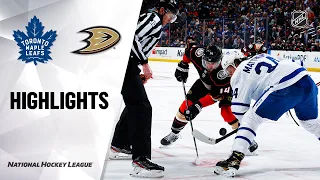NHL Highlights | Maple Leafs @ Ducks 03/06/20