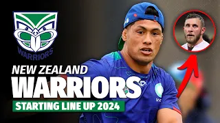 NEW ZEALAND WARRIORS STARTING LINEUP | NRL 2024