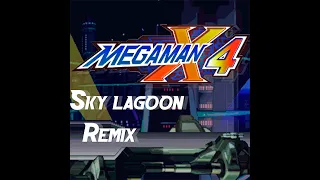 Megaman X4 Sky Lagoon X intro stage remix