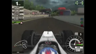 F1 2005 (PS2) - Quick race with Kimi Räikkönen at Belgium (Spa-Francorchamps/Heavy Rain)