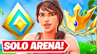 I Reached Champions League By ONLY Grinding Solo Arena! (Fortnite Battle Royale)