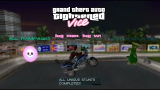 НАШЁЛ ВСЕ 100 СКРЫТЫХ ПАКЕТОВ И  ВСЕ УНИКАЛЬНЫЕ ПРЫЖКИ/ЯРОСТИ l GTA Tightened Vice (Vice City)