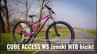 Cube Access WS darkpurple'n'pink 2023. -enski MTB bicikl