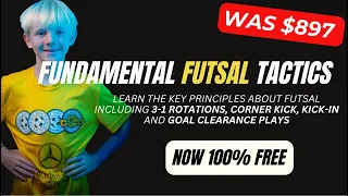 Fundamental Futsal Tactics: 3-1 or 1-2-1 Rotation 1