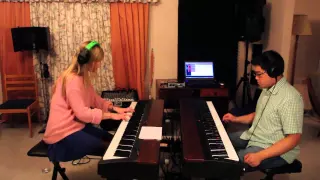 Lara and Jonathan play 'Under The Sea'! from The Little Mermaid (piano duet)