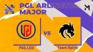 PSG.LGD vs Team Spirit | Game 3 | PGL Major Arlington 2022 - Grand Final