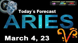 Daily Horoscope ARIES March 4 2023 ♈ You will sort out the important details