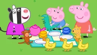 Свинка Пеппа все серии подряд 13 минут #8, Peppa Pig Russian episodes 8