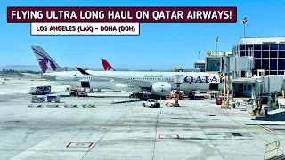 REVIEW | Qatar Airways | Los Angeles (LAX) - Doha (DOH) | Airbus A350-1000 | Economy