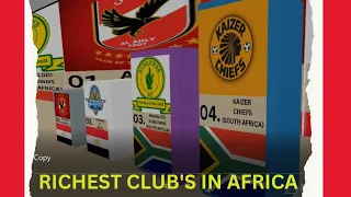 RICHEST CLUBS IN AFRICA SOCCER