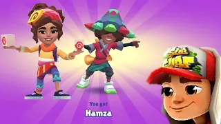 UNLOCKING FAIZA AND HAMZA ON SUBWAY SURFERS 2024