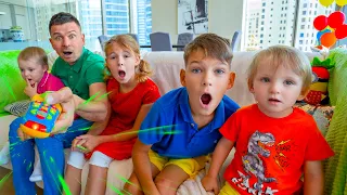 Five Kids Mysterious Adventures + more Children's Songs and Videos