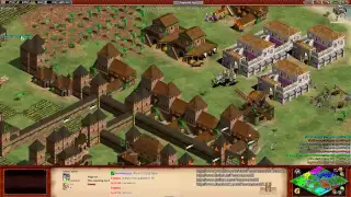 Aoe2 HD "The Forgotten": 4v4 Random Map (Italians, Mass Navy) (11/21/13)