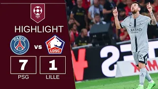 Lille vs PSG 1-7  Extended Highlights:| French Ligeu 1 – August 21 (LOSC - PSG) / 2022-2023