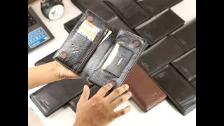 City Magnetic Long Wallet (RAW Leather & City Leather joint Project)