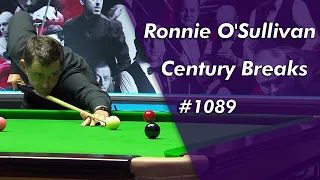 Ronnie O'Sullivan | Century Breaks 1089 Highlightsᴴᴰ