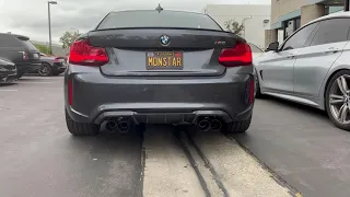 BMW M2 N55 Dinan Axle Back Exhaust