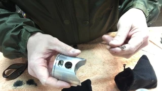 Piston circlip wrist pin install technique