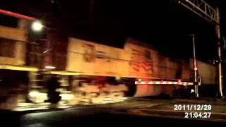 Thursday night railfanning on the CSX River Line 12-29-11