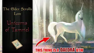 Unicorns in TES Are Kind of Weird - The Elder Scrolls Lore