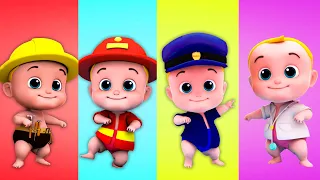 5 Little Babies, Finger Family + More Nursery Rhymes for Kids