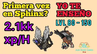 GUIA PARA LVL DE NIVEL 80 A 150 | CONSEJOS PARA SUBIR EN SPHINX DE ISSAVI | PALADIN Y MAGOS | TIBIA