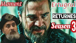 Ertugrul Ghazi Surprised!!! Ameer Kopeak Ertugrul Returnes | Season 3 | Full Entery Scene | Edit