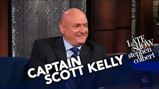 The First Thing Captain Scott Kelly Did On Earth After 340 Days In Orbit