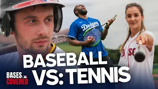 Pro Tennis Player Laura Robson VS Baseball