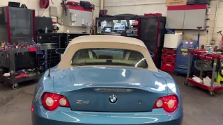 2005 BMW Z4 Convertible top not working Diagnosis TIP