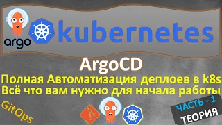 ArgoCD в KUBERNETES с НУЛЯ | ТЕОРИЯ И ДЕМО