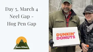 Day 5 - March 4: Neel Gap to Hog Pen Gap