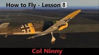 (20) IL-2 How to Fly Lesson 8  Crosswind Landings and Takeoffs