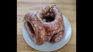 ДОМАШНЯЯ КОЛБАСА. ДВА СПОСОБА ЕЁ ПРИГОТОВЛЕНИЯ/Homemade sausage