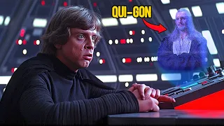 How Luke Skywalker REACTED To Qui-Gon's Message For Him!