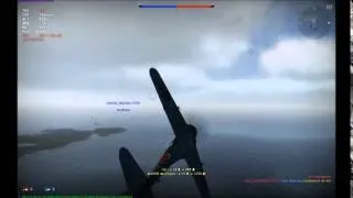 (Sins)War Thunder Hit airplane with bombs realistic mode