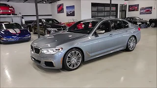 2018 BMW M550i xDrive! Twin Turbo V8! Low Miles! Startup and Walk Around!