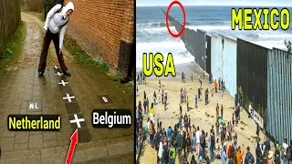 5 Most Amazing and Strange International Borders In The World | Crazy Borders | Walee Tv